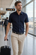 Caprinno Stretch-Hemd life airport travel