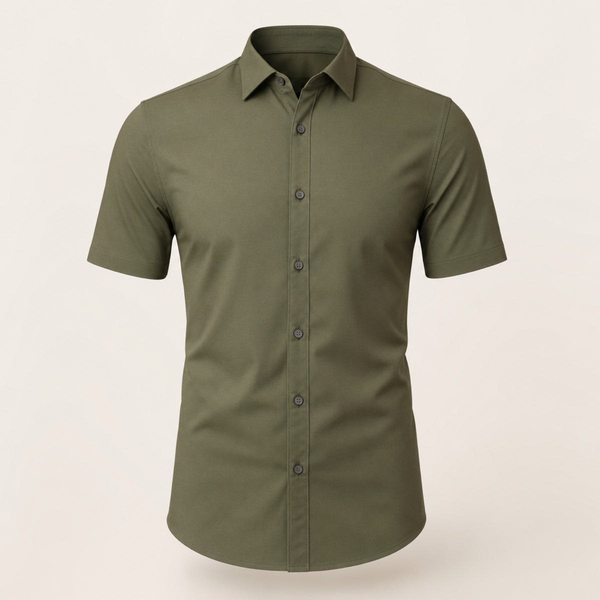 Caprinno Stretch-Hemd product olive ghost